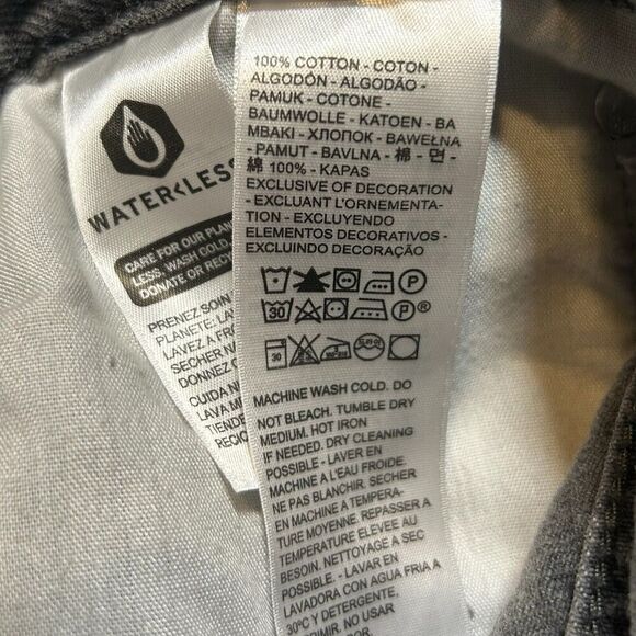 Levi's Low Pro Straight Jeans Gray 30 Mid Rise Relaxed Fit Paint Splatter NWT - Picture 9 of 10